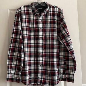 Men’s Chaps Button Down Flannel Shirt